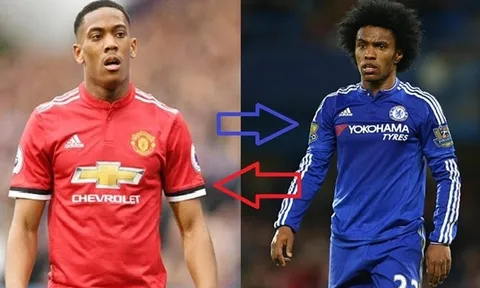 Martial đổi lấy Willian: Tại sao không?