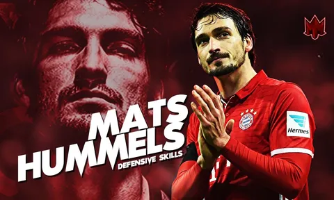 Mats Hummels - Trung vệ thép của Hùm xám xứ Bavaria