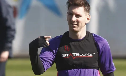 Máy đo thể trạng của Messi báo kết quả gây sốc