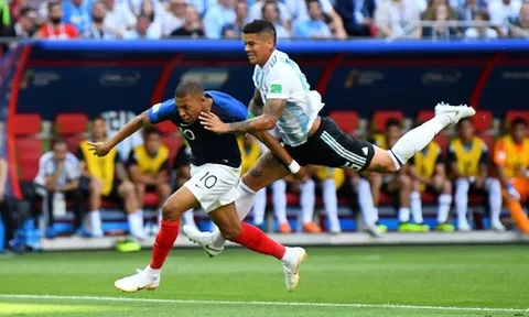 Mbappe gây sốt với pha bứt tốc khó tin trong trận thắng Argentina