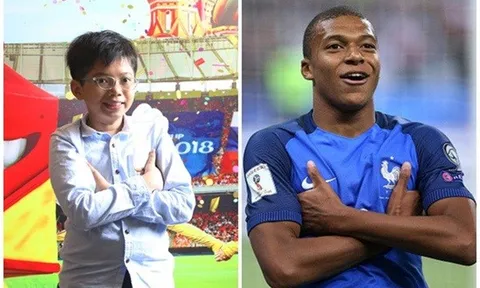 Cậu bé Việt ra sân chung kết World Cup: Tặng quà Bến Tre cho Mbappe