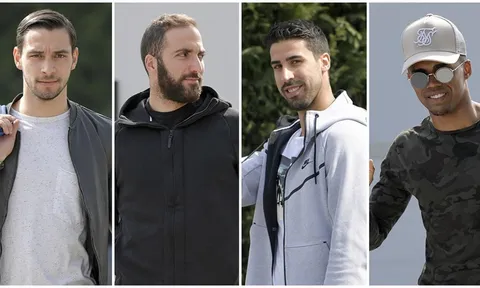 Mê mệt với vẻ điển trai khó cưỡng của dàn sao Juventus