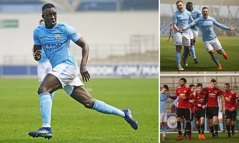 Mendy trở lại, U23 Man City cầm chân U23 Man Utd