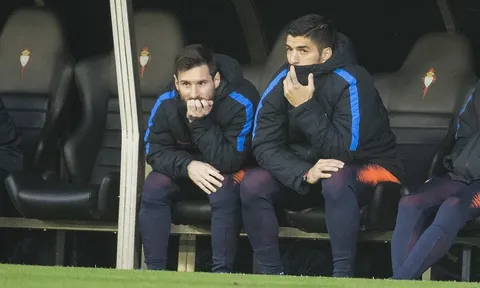 Messi cắn móng tay trên ghế dự bị, Barca chia điểm tại tử địa Balaidos