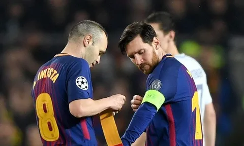 Messi đã chọn được người kế nhiệm Iniesta