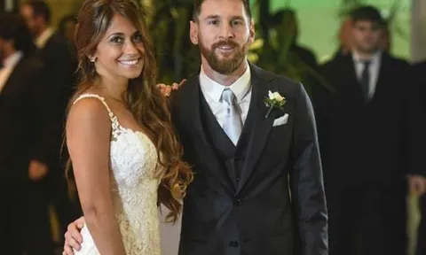 Messi nhận tiền cưới bèo bọt trong 'hôn lễ thế kỷ'