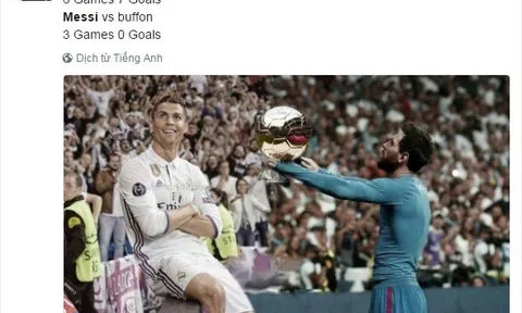 Messi trở thành trò cười trong ngày Ronaldo rực sáng