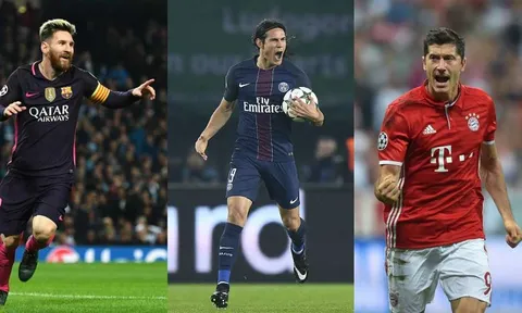Messi và những chân sút tốt nhất Champions League mùa này