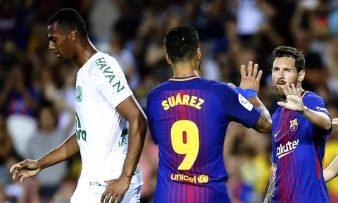 Messi và Suarez - Đôi bạn thân vui tính