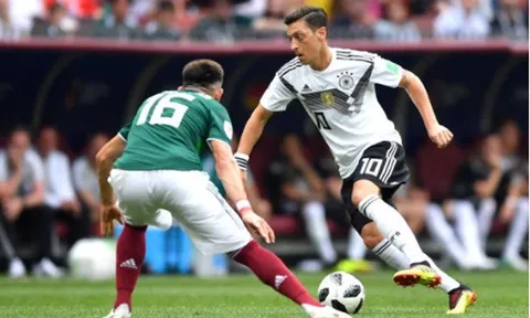 Mesut Ozil dẫn đầu mạng xã hội ở World Cup