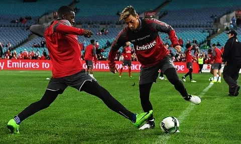 Mesut Ozil thể hiện ra sao trước Western Sydney Wanderers?
