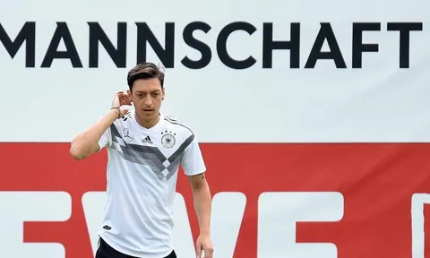 Mesut Ozil mơ đánh bại đội này ở chung kết World Cup 2018
