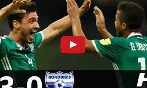 Highlights: Mexico 3-0 Honduras (vòng loại World Cup)