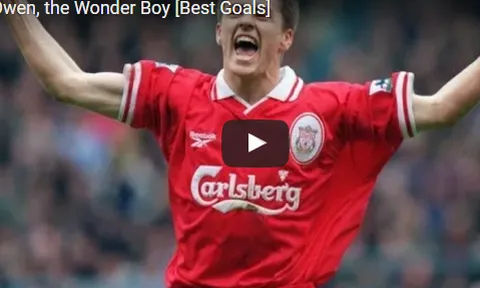 Michael Owen - thần đồng từng đoạt QBV của bóng đá Anh
