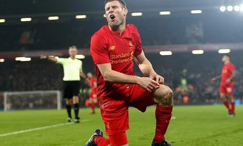 Milner sút phạt đền hay thế nào?
