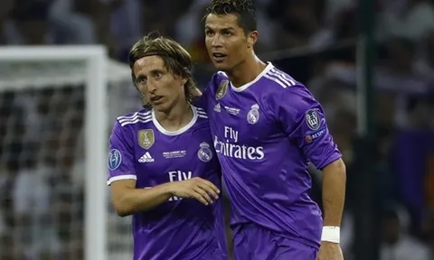 Modric: 'Mặc Juventus, Ronaldo sẽ ở lại với Real'