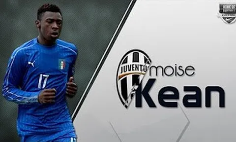Moise Kean, người tiên phong trong thế hệ 2000 tại Juventus