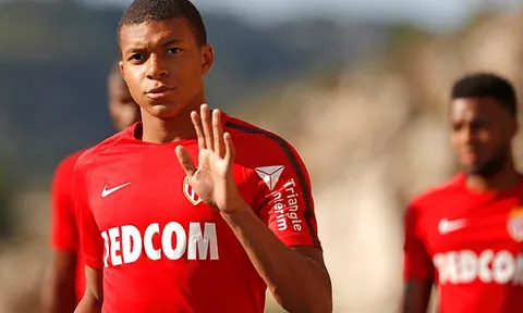 Monaco tiếp tục hét giá Kylian Mbappe