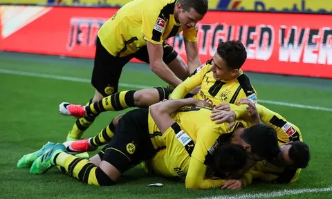 Monchengladbach 2-3 Borussia Dortmund (Vòng 30 Bundesliga)