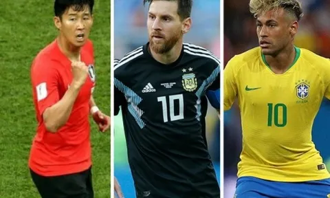Đội hình tiêu biểu lượt đấu thứ 3 World Cup 2018