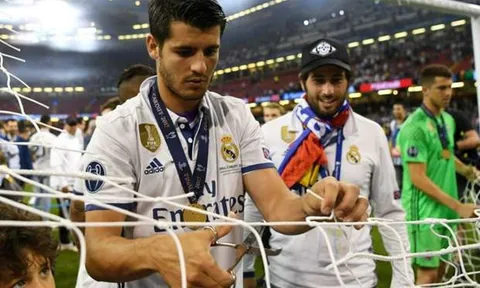 Morata được chào đón nồng nhiệt dù chưa đến Man Utd