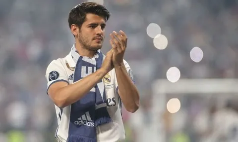 Morata 'like' ảnh của hội CĐV Man United