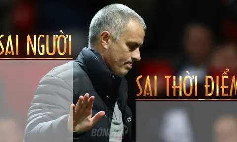Mourinho - Man United | Sai người Sai Thời Điểm