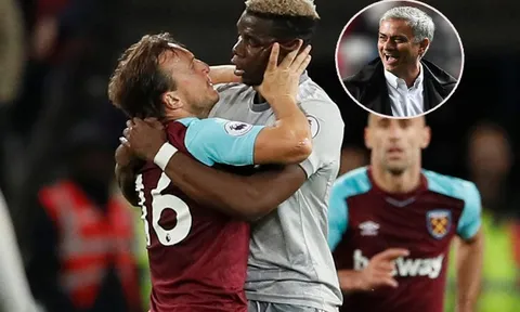 Mourinho: "Pogba và Noble cứ như đôi tình nhân"