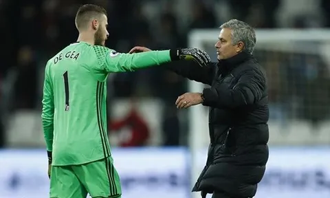 Mourinho trải lòng về De Gea sau chuỗi thành tích tệ hại
