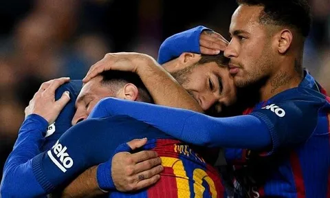 MSN lần thứ 3 cán mốc 100 bàn, người Barca vẫn chưa thể cười