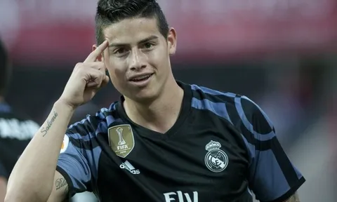 M.U chú ý, Real đã ra giá bán James Rodriguez