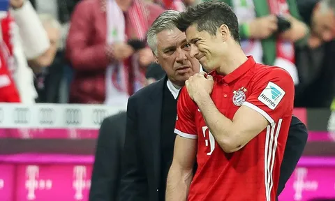 Ancelotti chặn đường Mourinho đưa Lewandowski về MU