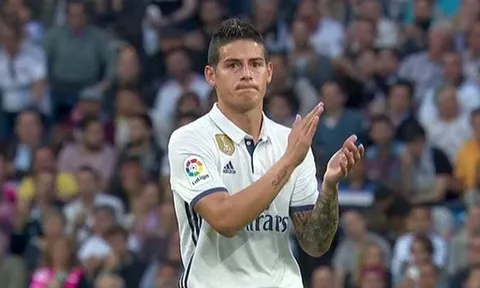 Mùa giải chưa xong, James Rodriguez đã chia tay CĐV Real Madrid?