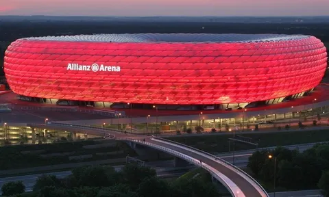 1860 Munich không còn được sử dụng sân vận động Allianz Arena