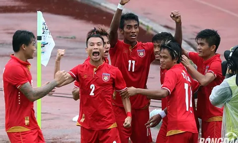 U22 Myanmar thắng dễ Singapore trận ra quân SEA Games 29