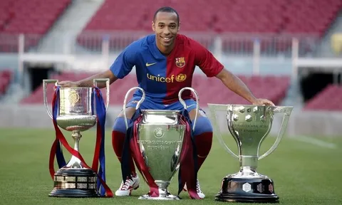 Năm tháng thăng hoa của Thierry Henry ở Barca
