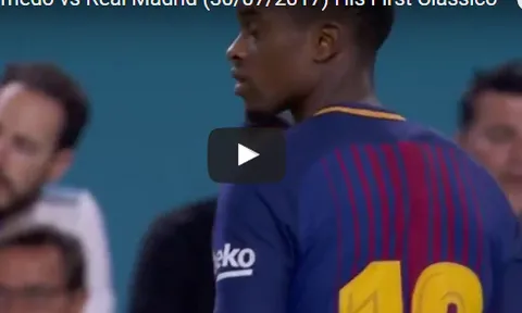 Nelson Semedo lần đầu dự Siêu kinh điển