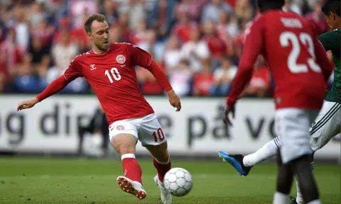 Eriksen tỏa sáng giúp Đan Mạch đả bại Mexico