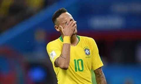 Brazil bị loại ở World Cup 2018 là bởi… vận đen của Neymar?