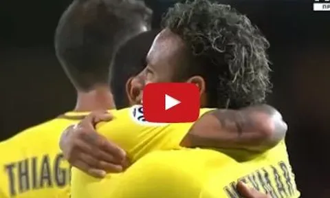 Neymar chơi quá hay trong trận ra mắt PSG