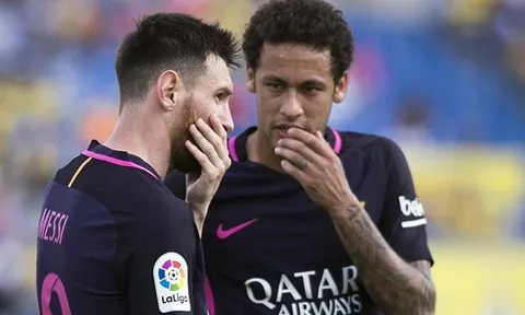 Neymar 'nhắn' M.U, Chelsea: Tôi chỉ muốn chơi bóng với Messi