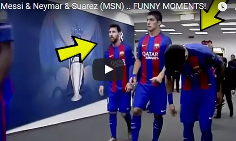 Neymar và những khoảnh khắc đáng yêu nhất với Messi, Suarez