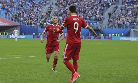 Nga thắng dễ New Zealand trận ra quân Confederations Cup 2017