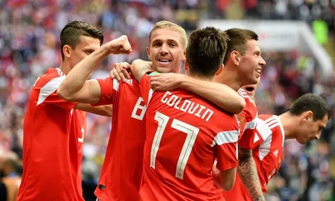 Nga trở thành đội chủ nhà có thành tích khởi đầu tốt nhất World Cup