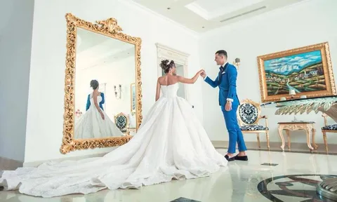 Ngắm bộ ảnh cưới đẹp ngây ngất của Xhaka