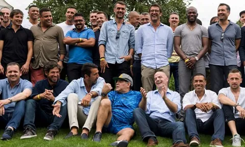 Ngày gặp lại, Buffon ăn đứt Ronaldo, Maradona,... về ngoại hình