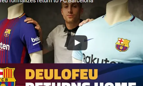 Ngày trở về Barcelona của Deulofeu