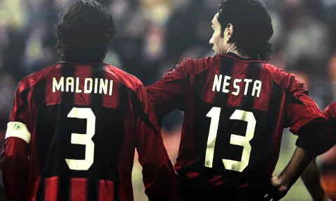 Nghệ thuật phòng ngự đỉnh cao của Paolo Maldini và Alessandro Nesta