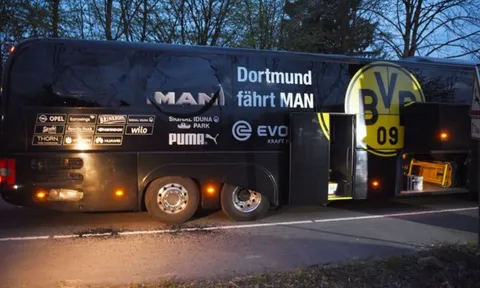 Nghi phạm vụ đánh bom xe Dortmund bị bắt