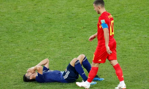 Nghĩa cử cao đẹp của Eden Hazard với 'bại tướng' Nhật Bản